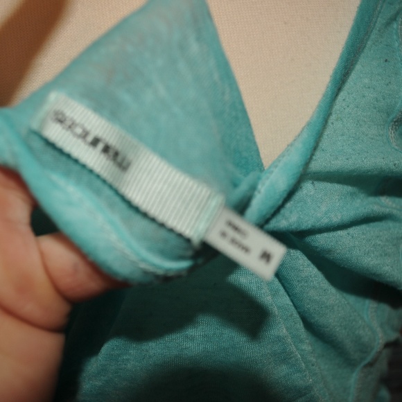 Sky Earth & Fire Teal Shirt Burning Tank M - Picture 5 of 5